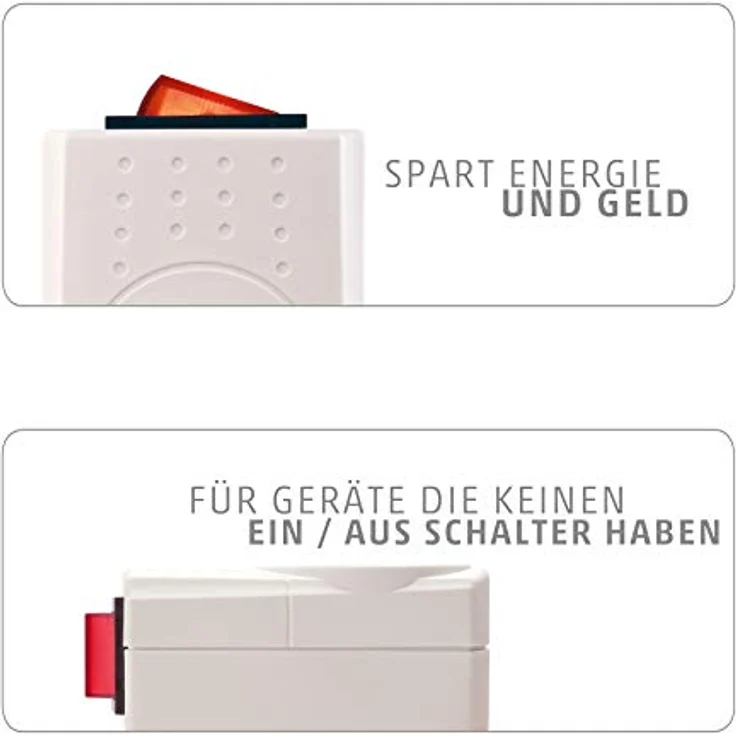 Zwischenstecker mit Schalter von 4smile.shop | beleuchtet – Bild 3