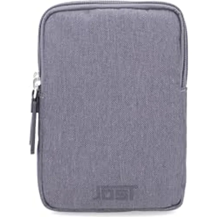 Jost Bergen Handytasche, 12 cm x 4 cm x 16 cm, dunkelgrau, 100% Polyester