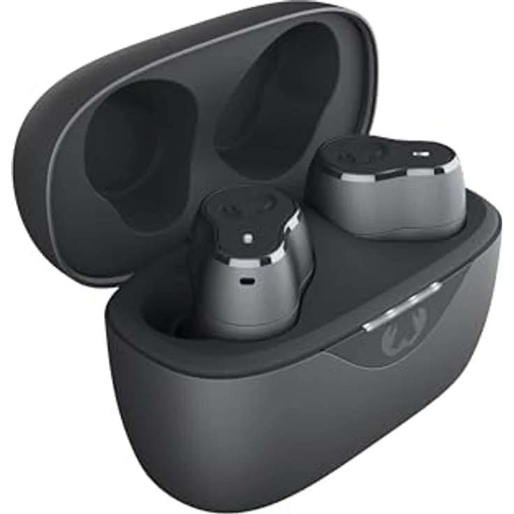 Fresh 'n Rebel Twins Elite, kabellose In-Ear-Bluetooth-Kopfhörer mit Adaptive Hybrid Noise Cancelling, Personal Sound by Audiodo, Mulitpoint Bluetooth, ENC-Mikrofon, 29 h Spielzeit (Storm Grey) – Bild 1
