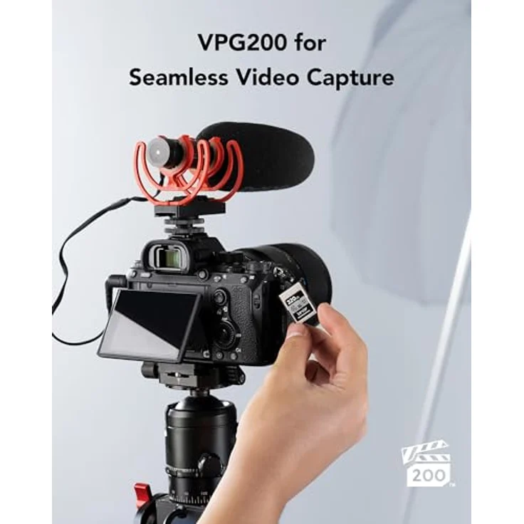 Lexar Professional SILVER Series CFexpress Typ A Karte 320GB, CFe Karte bis zu 800 MB/s Lesen, VPG200, 8K Video, kompatibel mit Sony Alpha/Sony FX Kameras – Bild 4