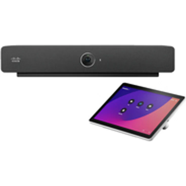 Cisco Webex Room Bar - Gruppen-Videokonferenzsystem - 12 MP - CMOS - 4K Ultra HD - 5x - Schwarz