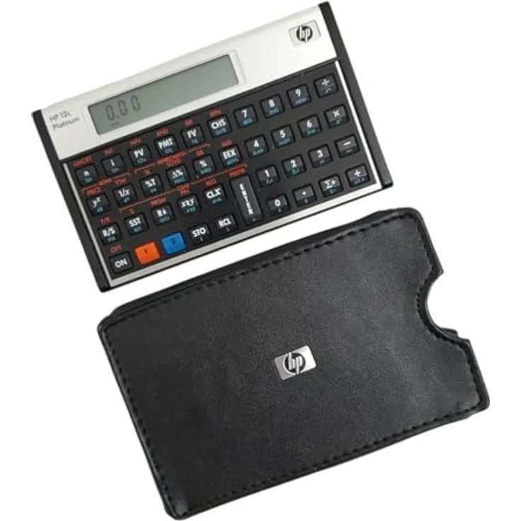 Hewlett Packard HP12C Finanzmathematischer Taschenrechner UPN algebraisch programmierbar Platin – Bild 6