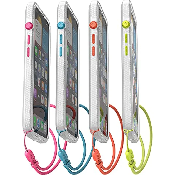 Catalyst Influence Case für Apple iPhone 13 Pro Max, transparente Smartphone Hülle mit Fallschutz und Drehknopf-Schaltung – Bild 7