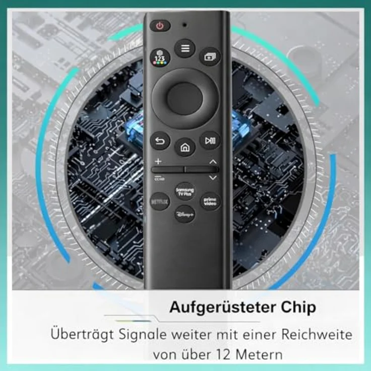Mycotech Fernbedienung für Samsung Smart TV, Ersatzmodell BN59-01385A, sofort einsatzbereit, verbessert Signalübertragung, direktwahltasten für Netflix und mehr – Bild 6
