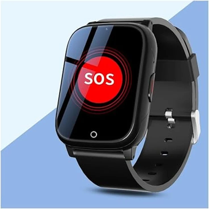 NikuTRAX GPS-Smartwatch NC83E Protect (DEMENZ) mit SOS und Sturzerkennung, 1,69 Zoll HD-Touchscreen – Bild 3