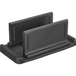 myWall Halterung für Mini-PC HZ50L, Mini-PC Halterung mit rutschfesten Silikonpads, Halter für Mini-PC mit leichtgängigen Schiebemechanismus, Vesa Halterung VESA 75/100 Kompatibel