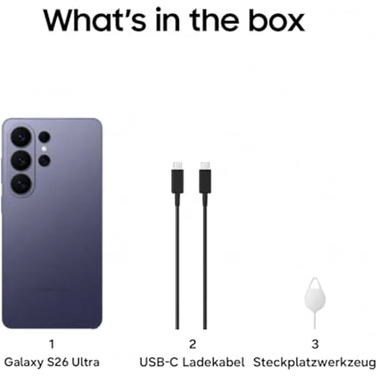 Samsung Galaxy S26 Ultra AI Smartphone, Android-Handy ohne Vertrag, 256 GB Speicher, Cobalt Violet – Bild 8