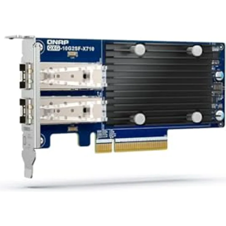 QNAP QXG-10G2SF-X710 (SFP+, PCI Express 3.0 x8), Netzwerkkarte