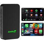 Carlinkit 5.0 2air CarPlay Wireless und Android Auto Wireless Adapter,für Autos mit CarPlay und Android Auto-Funktion(Herstellungsjahr:2017 bis 2024) Unterstützt Sprachassistent,Navigation,Musik