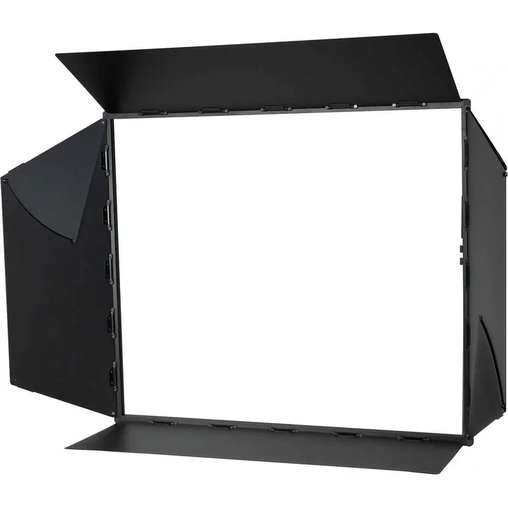 Nanlux Barndoor (Dyno 1200C), abschirmende Softbox mit Reflektor für präzise Lichtkontrolle