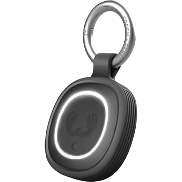 Fresh n Rebel Smart Finder 2, Schlüsselfinder mit IPX7 Schutz, LED-Anzeige, grau