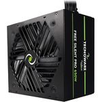 Tecnoware Netzteil Free Silent PRO 650, für NVIDIA GeForce GTX - RTX Grafikkarte, leiser Lüfter, PCI-E Anschlüsse, CPU 4+4, SATA, Molex