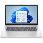 HP 17-cp3179ng, 17,3" FHD IPS Laptop mit Ryzen 7 7730U, 16GB RAM, 512GB SSD, Windows 11, silber