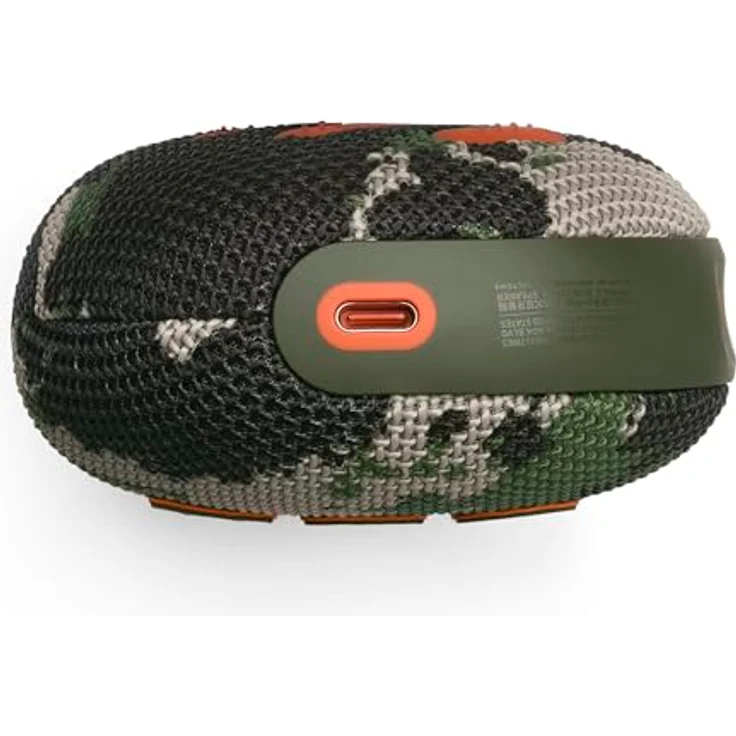 JBL Clip 5 in Camouflage – Tragbare Bluetooth-Lautsprecher-Box mit Pro Sound, tiefem Bass und 12 h Laufzeit – Bild 2