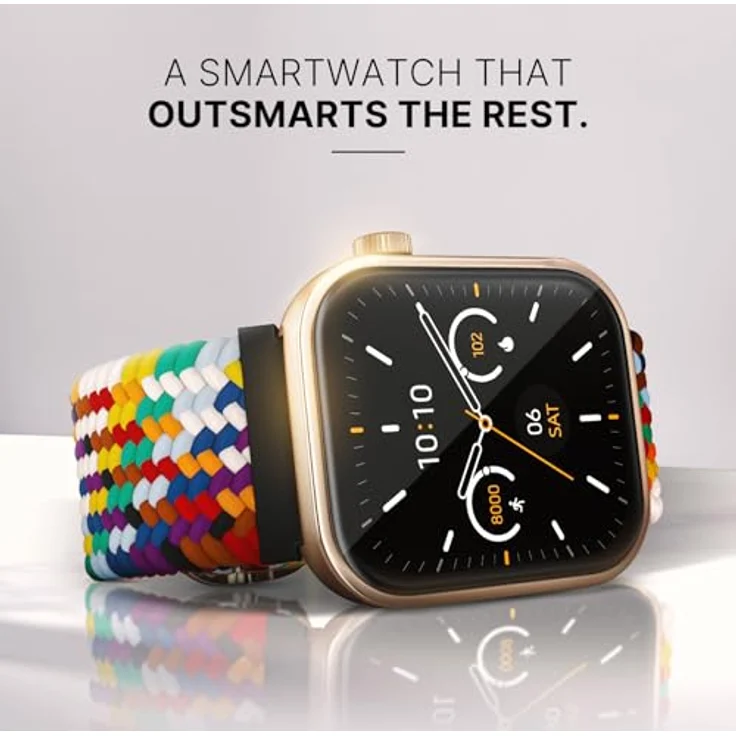 Noise Smartwatch Pro 5 (Rainbow), 1,85-Zoll-AMOLED-Display, Bluetooth 5.3, IP68-Zertifizierung, bis zu 7 Tage Akkulaufzeit – Bild 3