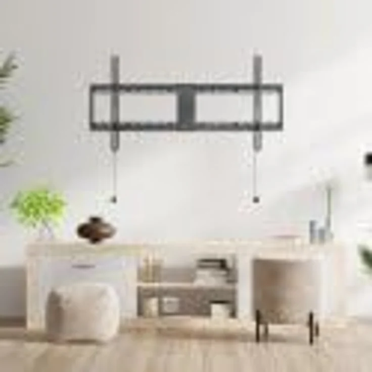 TooQ LP4390F-B, Wandhalterung für TV-Bildschirme 43"-90", VESA 200x200 bis 800x400 mm, Schwarz, max. 70 kg Traglast – Bild 8