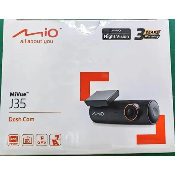 Mio MiVue J35, 2,5K 1440P Dashcam mit Wi-Fi, OTA und GPS – Bild 5