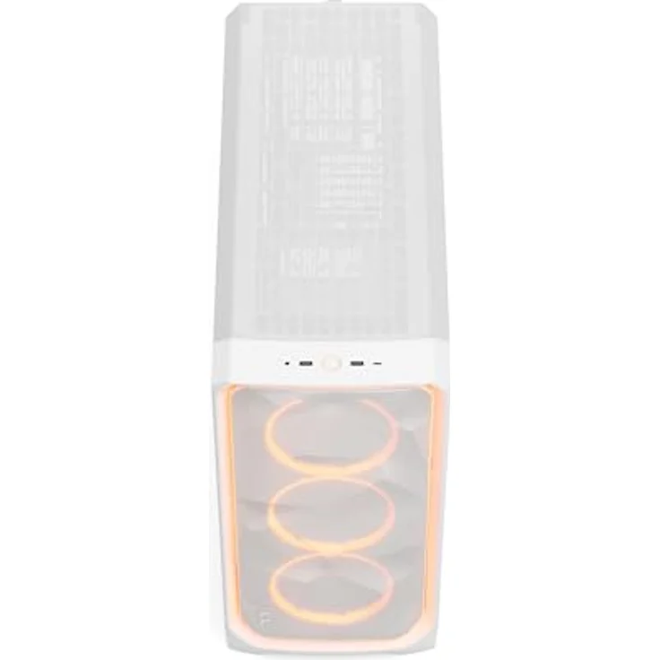 Fractal Design Meshify 3 XL Ambience Pro RGB PC Gehäuse, Big-Tower in Weiß, E-ATX, Tempered Glass, integrierte RGB-Beleuchtung, 3x 140-mm-RGB-Lüfter, Grafikkartenlänge bis 512 mm – Bild 5