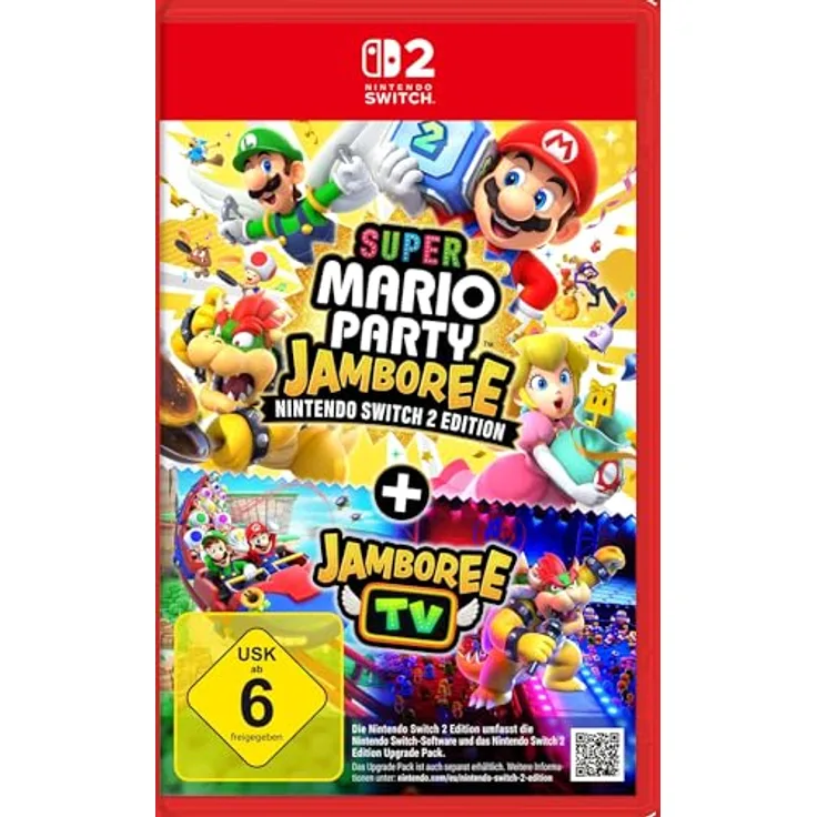 Super Mario Party Jamboree – Switch 2 Spiel mit CameraPlay, Joy-Con 2, 20 neuen Minispielen & interaktivem TV-Modus