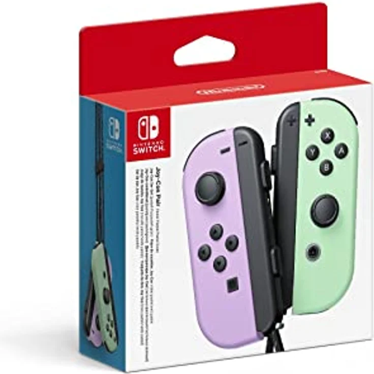 Nintendo Joy-Con 2er-Set Pastell-Lila/Pastell-Grün – Bild 1