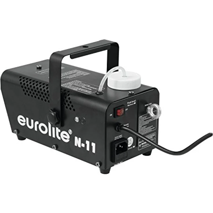 Eurolite N-11 LED Hybrid amber Nebelmaschine | Kompakte 400-W-Nebelmaschine mit amberfarbenen LEDs | Der austretende Nebel wird beleuchtet | Der Nebel wirkt dadurch wie Feuer – Bild 3