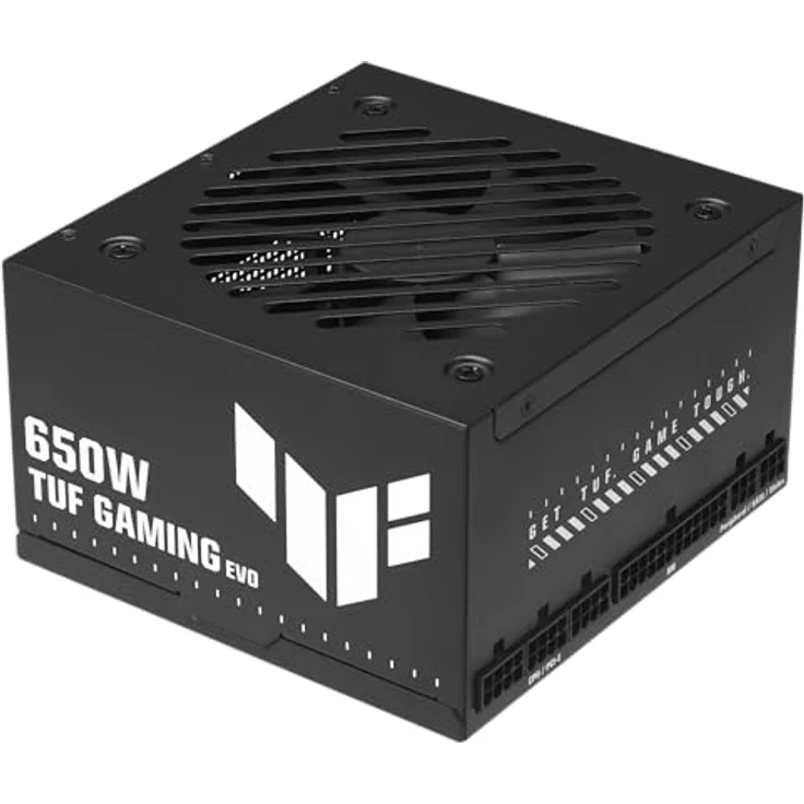 Asus TUF-GAMING-650B-EVO, PC-Netzteil mit 3x PCIe, 80 PLUS Bronze, vollständig modular, hochwertige Bauweise – Bild 1