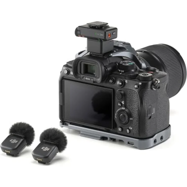 DJI Mic Serie Kameraadapter für Sony-Kameras, 48-kHz-24-Bit-Audioaufnahme, Quadraphonic-Modus – Bild 4