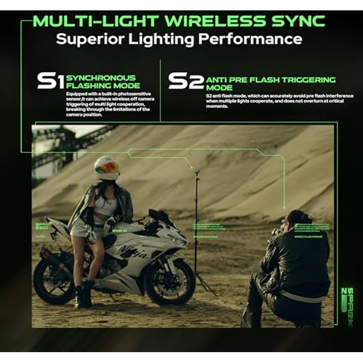 Samsonite VILTROX FLASH Z3-F SPARK, Aufsteckblitz für Fuji-Kameras, grau – Bild 9