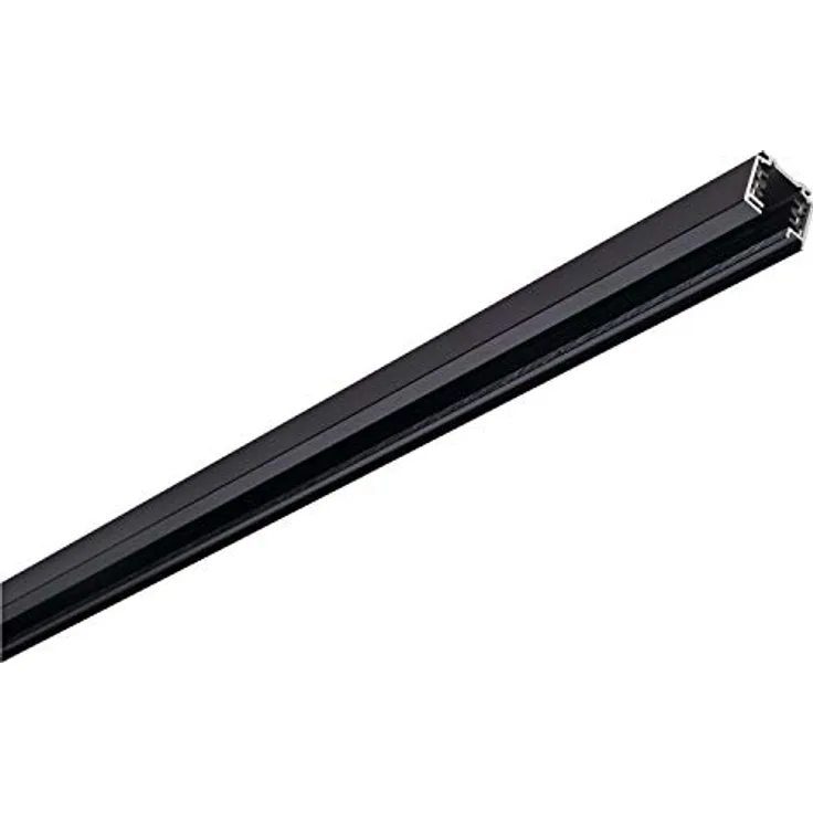 SLV EUTRAC 3PHASEN-AUFBAUSCHIENE | Hochvoltschiene, Schienensystem, Aufbauschiene 3Phase | Aluminium, schwarz, 3 m