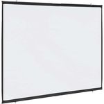 vidaXL Beamer Leinwand 90 Zoll 4:3, Wandhängend, Projektionswand aus 100% Polyester, für Heimkino und Präsentationen
