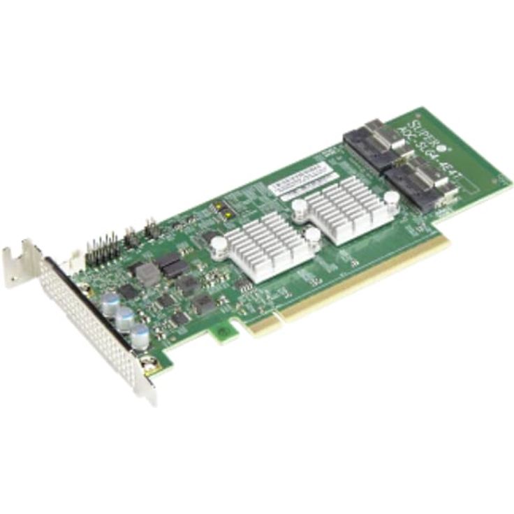 Supermicro AOC-SLG4-4E4T-O Schnittstellenkarte/Adapter Eingebaut PCIe (PCI Express 4.0 x 8), Netzwerkkarte