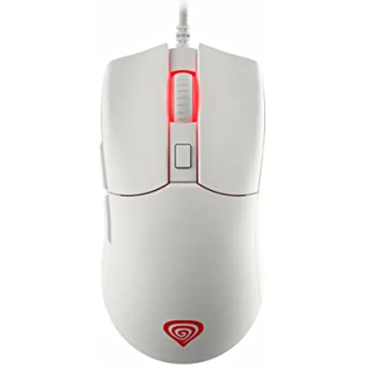 Genesis Raton Gaming Krypton 750 RGB 8000DPI Ultraleicht Weiß