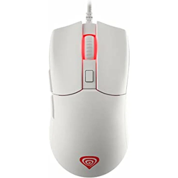 Genesis Raton Gaming Krypton 750 RGB 8000DPI Ultraleicht Weiß – Bild 1