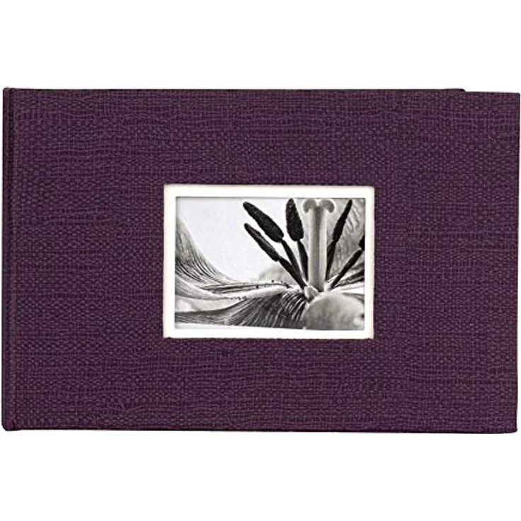 Unitex Fotoalbum für 40 Fotos in 10x15 cm Einsteck Foto Album Memoalbum: Farbe: Lila – Bild 2