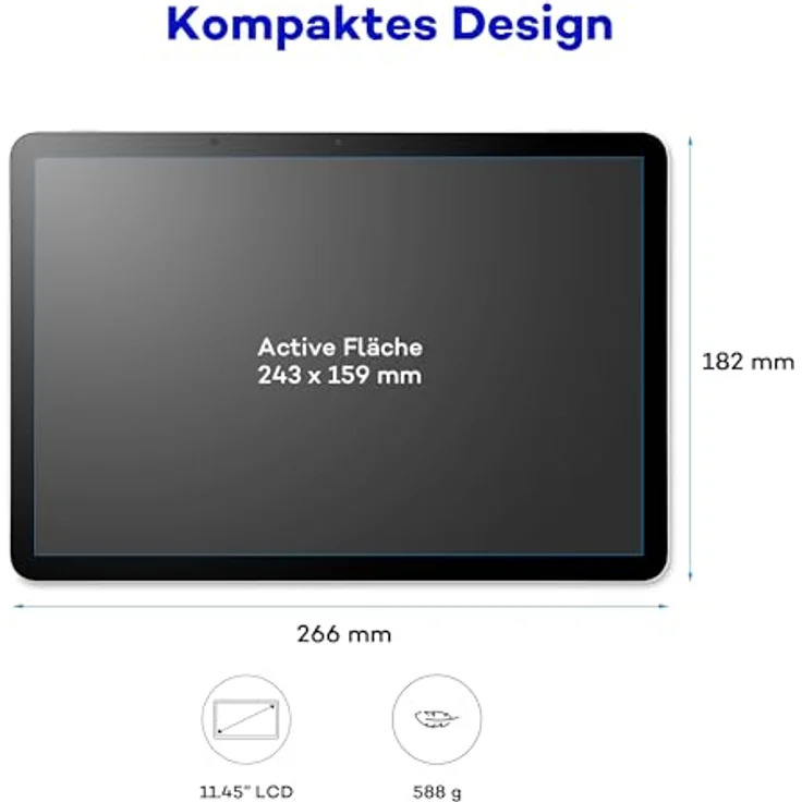 Wacom MovinkPad11 - EU Version, Grafiktablett mit hochpräziser Druckempfindlichkeit und kreativer Softwarelösung – Bild 7