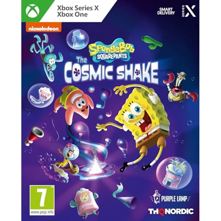THQ Nordic SpongeBob SquarePants Cosmic Shake - Xbox Series X, dynamische Grafik, 2 neue kosmische Kostüme, Fotomodus, über 30 F.U.N.tastische Kostüme