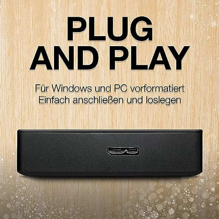 Seagate Portable 4TB External Hard Drive HDD USB 3.0 for PC Laptop and Mac (STGX4000400) – Bild 4