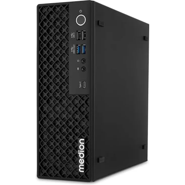 MEDION Picoworx T80 III Mini PC (Slim, Core Ultra 5 226V, 16GB DDR5 RAM, 512GB SSD, Intel ARC 130V, WLAN 6E, HDMI 2.0, Windows 11 Home)