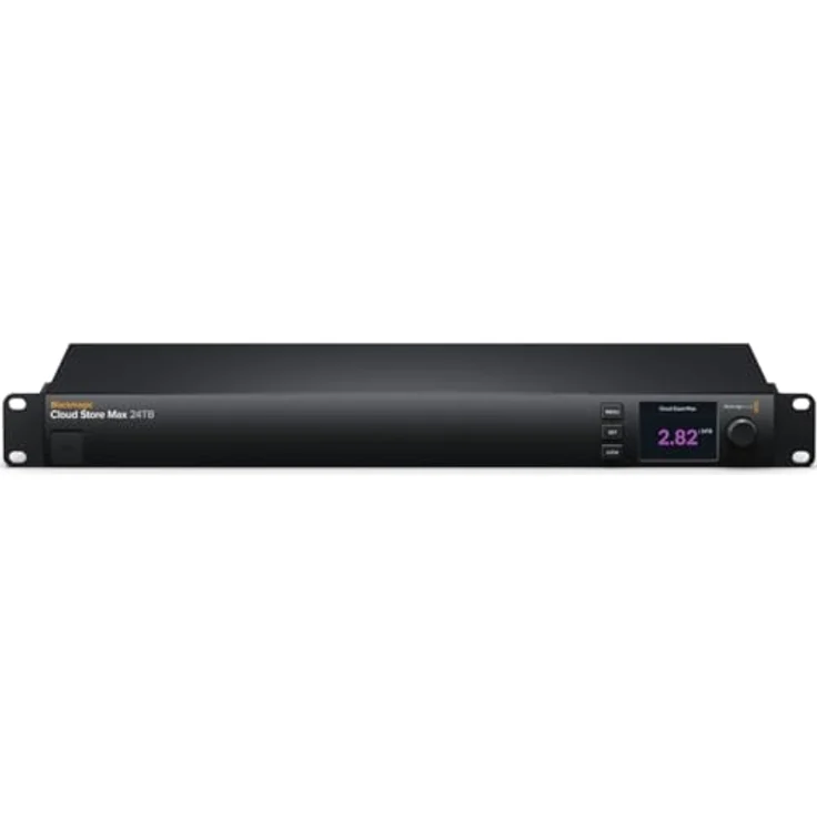 Blackmagic Design Cloud Store Max 24TB, NAS mit M.2-NVMe-SSD und 4× 10G Ethernet, RAID 0 – Bild 2