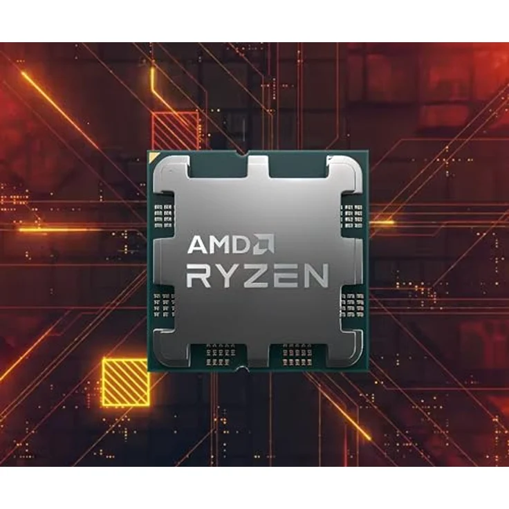 Ankermann Office Ryzen, Desktop-PC mit AMD Ryzen 7 8700F, Nvidia GeForce GT 710 4GB, 16GB DDR5 RAM, 1TB NVMe SSD, Windows 11, MS Office 2024, Schwarz – Bild 6