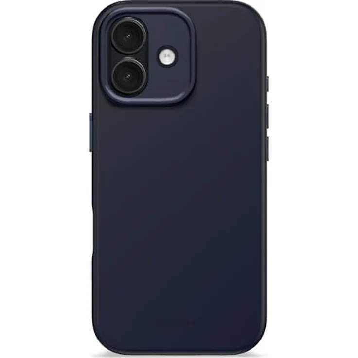 Decoded Silikonhülle für iPhone 17, Antibakterielle Beschichtung, MagSafe Kompatibel, Fallschutz, Kratzfest, Dunkel Blau – Bild 1