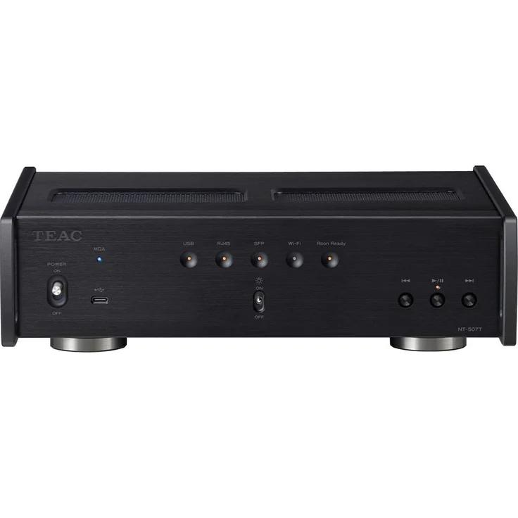 TEAC NT-507T Netzwerk-Transport, DSD 22,5 MHz, PCM 768 kHz/32 Bit, Schwarz