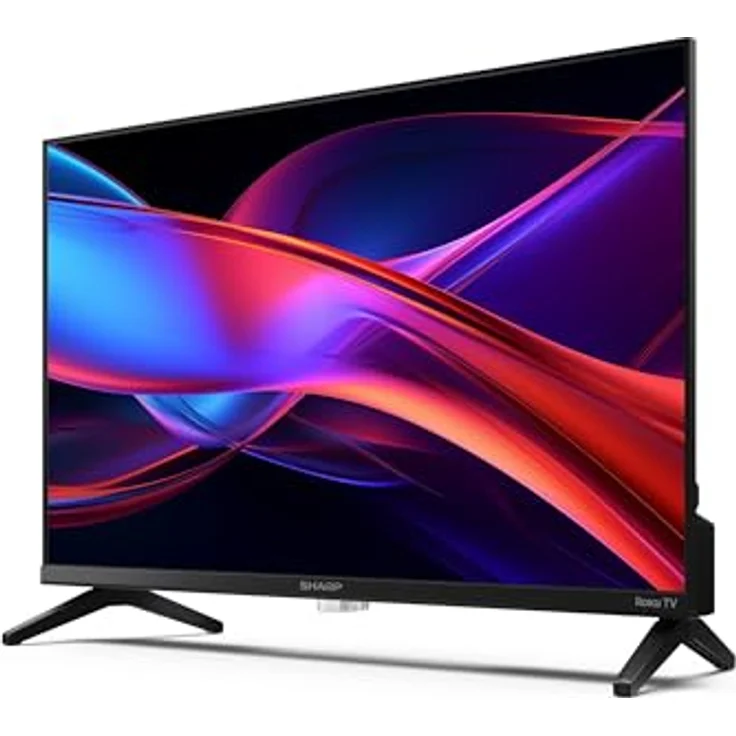 SHARP 24GD2225E HD Ready Smart TV, 60 cm (24 Zoll), Rahmenlos, Roku TV, HDR10, Dolby Digital, 3x HDMI, 1x USB – Bild 4