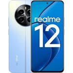 realme Smartphone 12 4G 8+128 GB, 67W SUPERVOOC Charge, Snapdragon 685 Chipset, 120Hz AMOLED FHD+ Display, Sony LYT-600 OIS Camera, 5000mAh Massive Battery, Skyline Blue