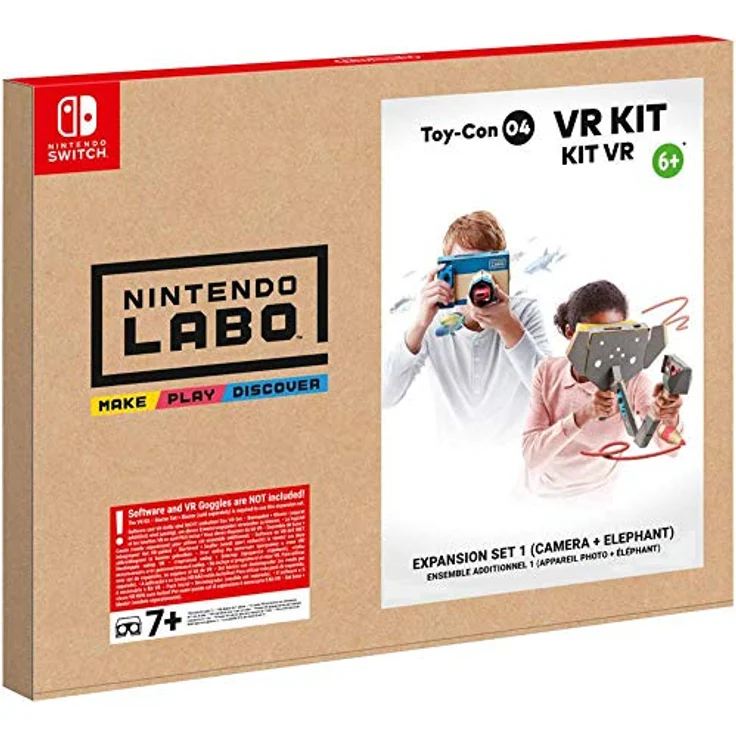 Nintendo Labo - Toy-Con 04 VR-Kit Erweiterungspaket 1 (Kamera + Elefant) (Switch) – Bild 2