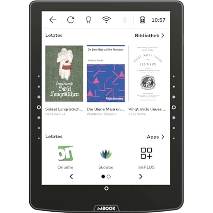 Inkbook Solaris eReader, 6 Zoll E-Ink Display, Schwarz – Bild 7