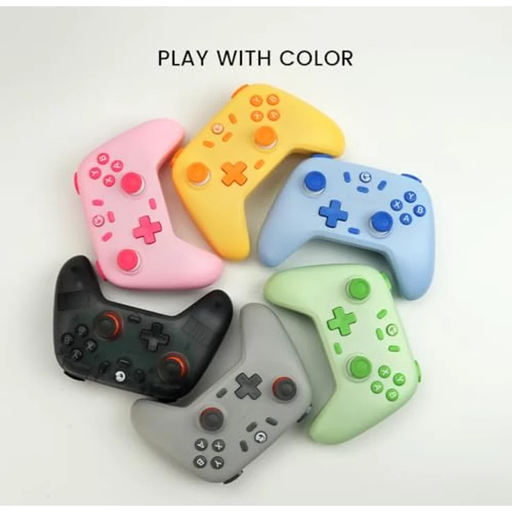 Gamesir T4n Lite Wireless Controller, Gaming Controller für Nintendo Switch, rosa – Bild 10