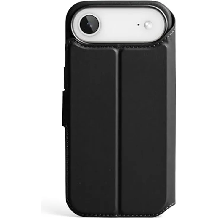 Vonmählen Back Cover Vegan Leather für iPhone Air, Smartphone Hülle aus recyceltem Material, Schwarz, kompatibel mit MagSafe Zubehör – Bild 1