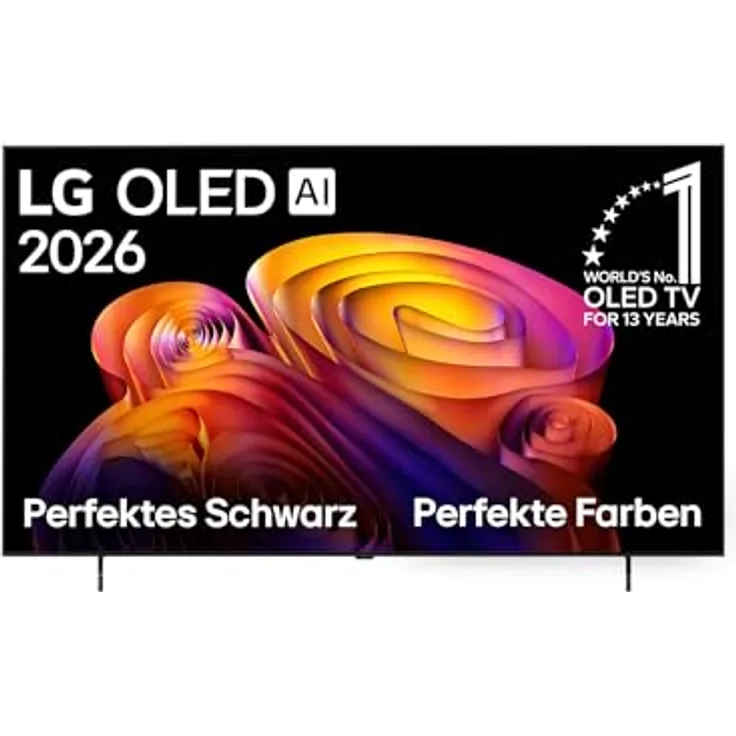 LG OLED65B68LA, 65 Zoll 4K OLED AI TV mit α8 Gen3 Prozessor, webOS 26, 120Hz Gaming Support