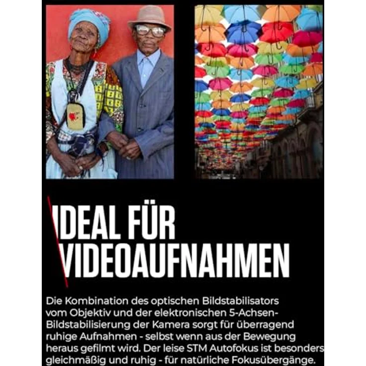 Canon Objektiv RF 35mm F1.8 IS STM Makro für EOS R (Festbrennweite, 52mm Filtergewinde, Bildstabilisator, Autofokus) schwarz – Bild 5